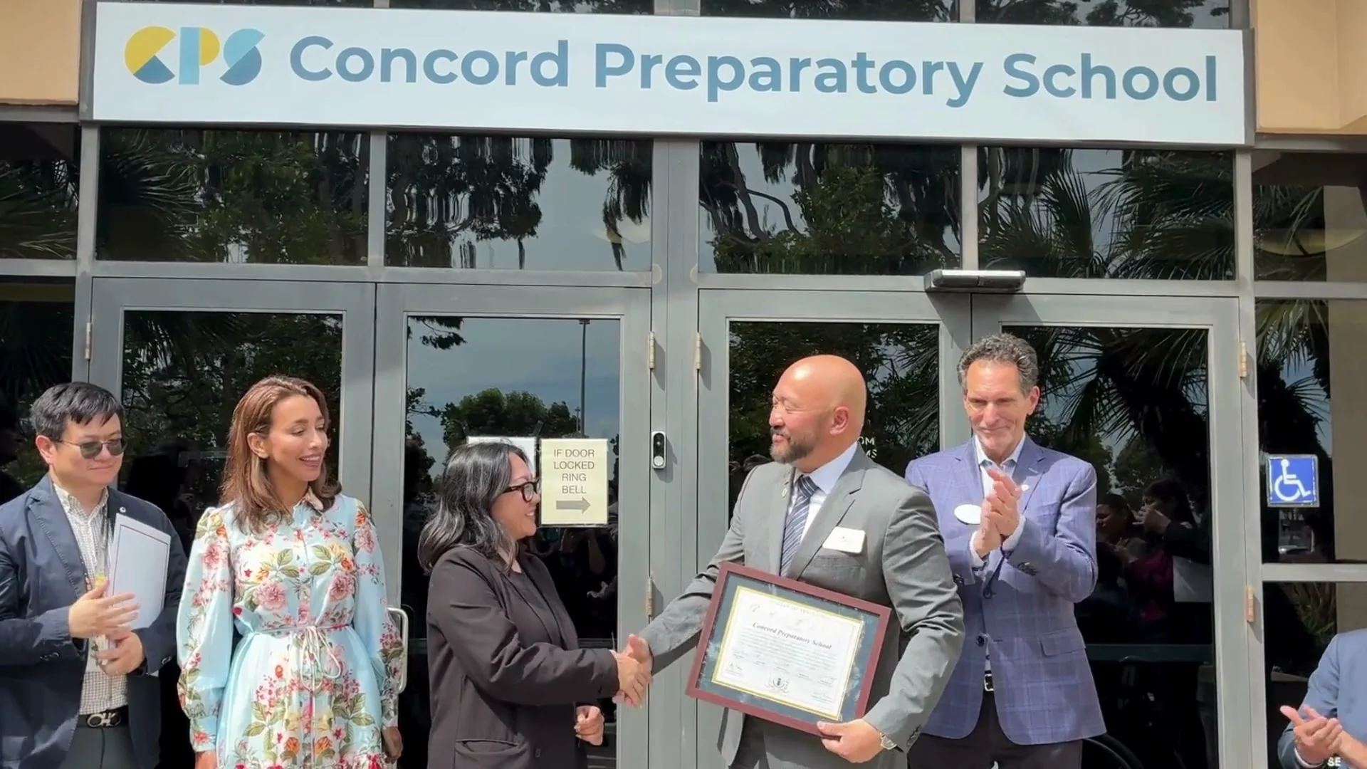 City of Irvine Vice Mayor Honors Concord Preparatory School with Official Certificate of Recognition During Campus Grand Opening